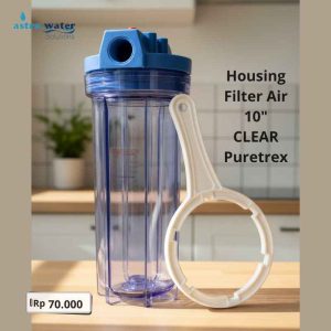 Housing Filter Air Puretrex Clear 10"