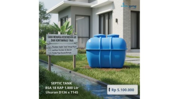 Cara Menjaga Kebersihan Air dari Kontaminasi Tinja